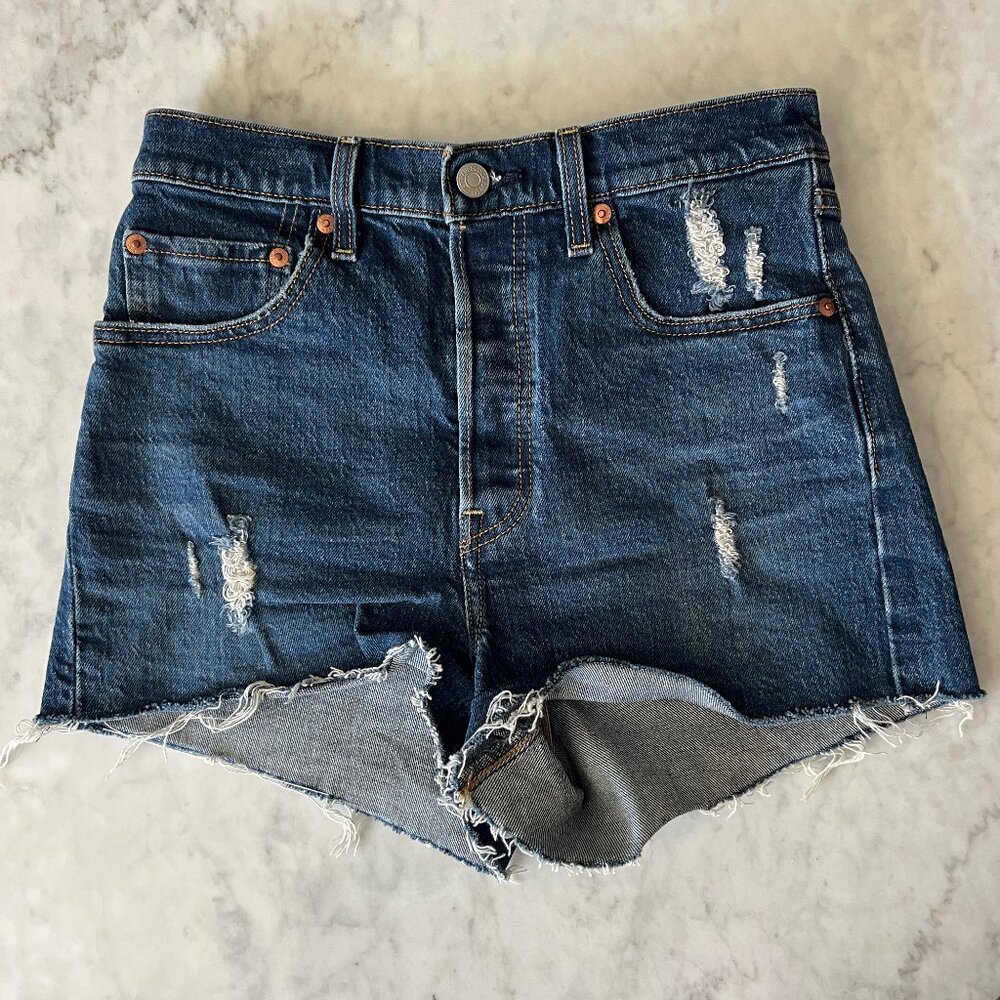 Levi's Ribcage Short in Charleston Chill